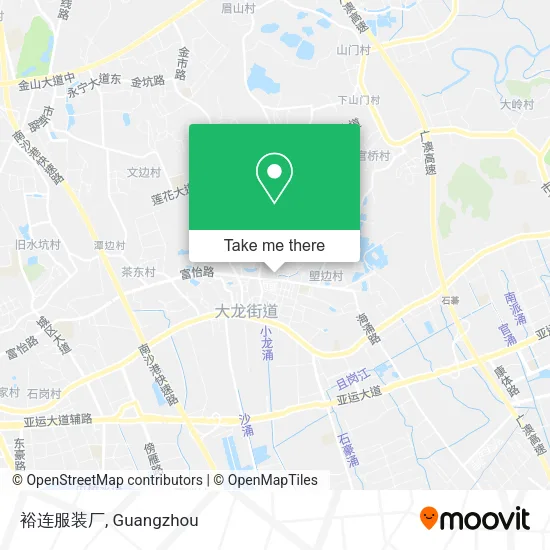 裕连服装厂 map