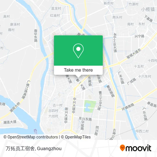 万拓员工宿舍 map