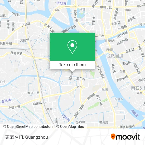 家豪名门 map