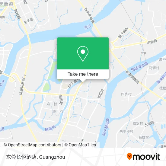 东莞长悦酒店 map