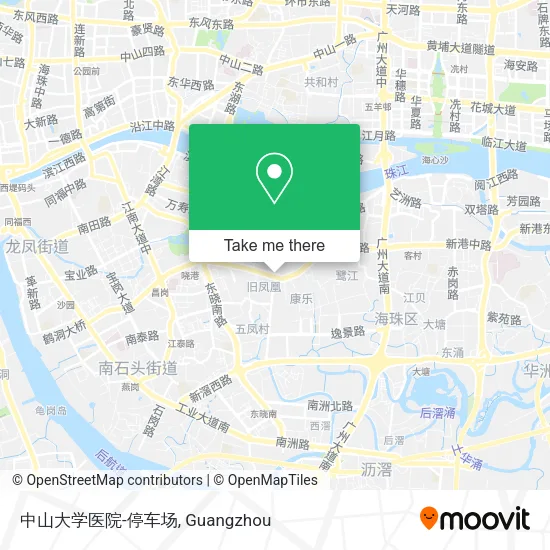 中山大学医院-停车场 map