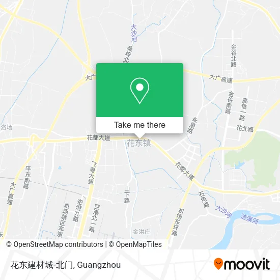 花东建材城-北门 map