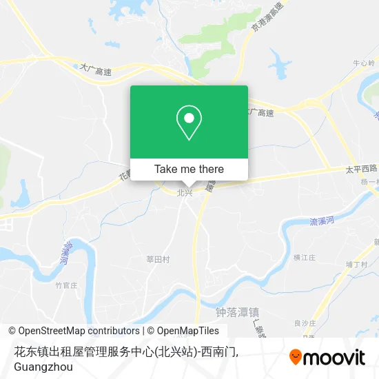 花东镇出租屋管理服务中心(北兴站)-西南门 map