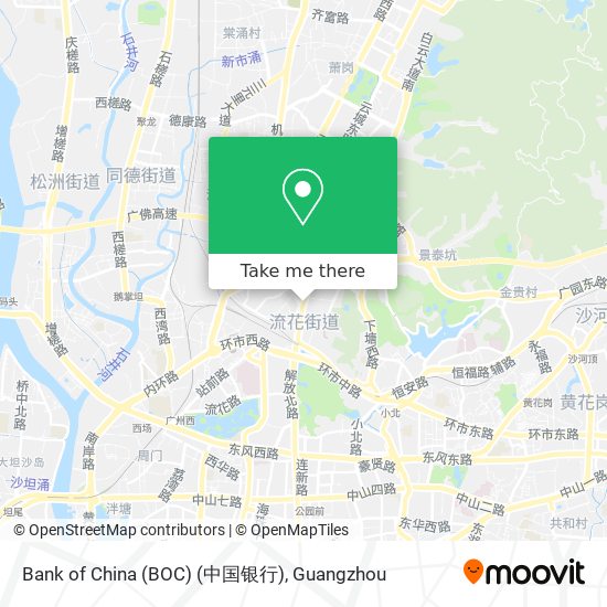 Bank of China (BOC) (中国银行) map