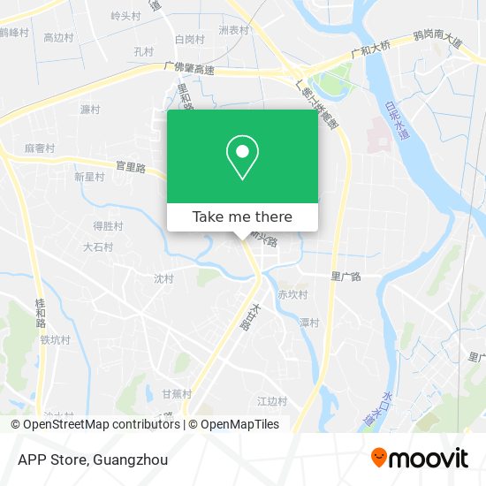 APP  Store map