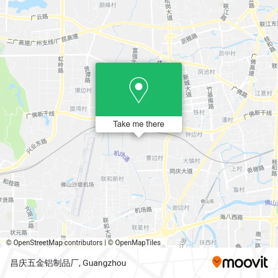 昌庆五金铝制品厂 map