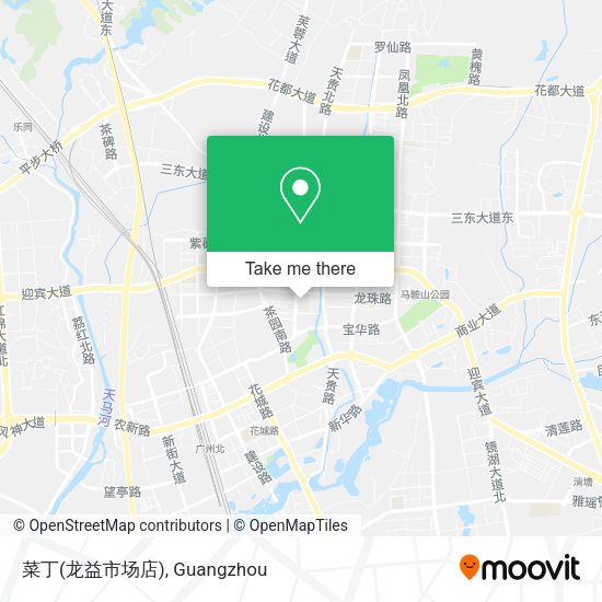 菜丁(龙益市场店) map