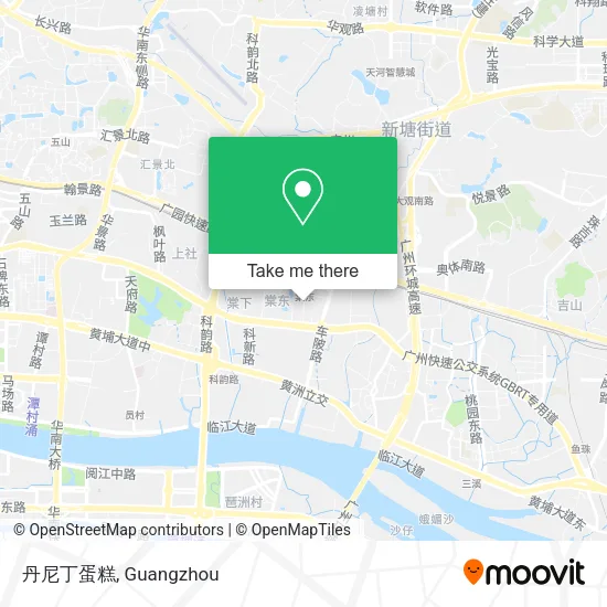 丹尼丁蛋糕 map