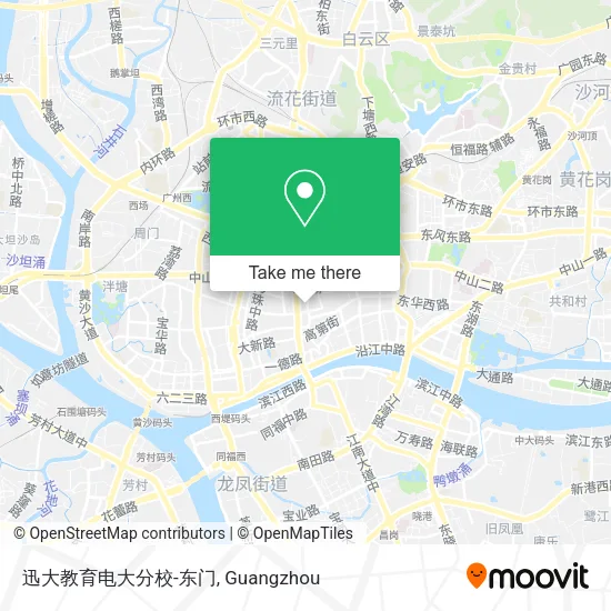 迅大教育电大分校-东门 map