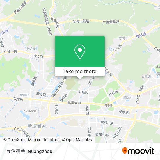京信宿舍 map