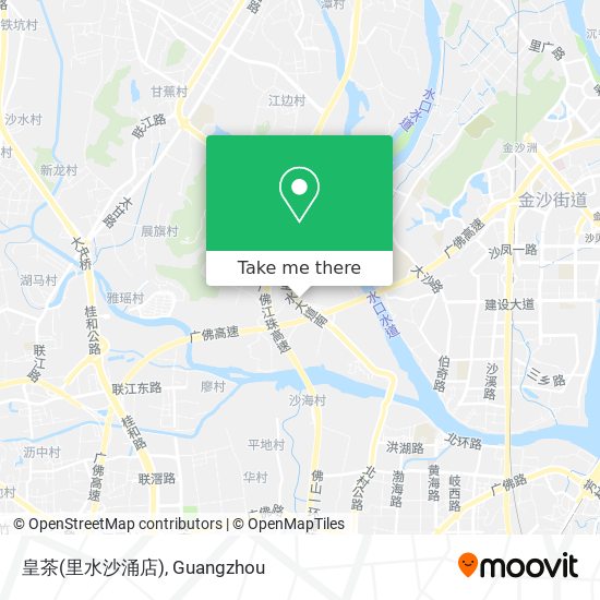 皇茶(里水沙涌店) map