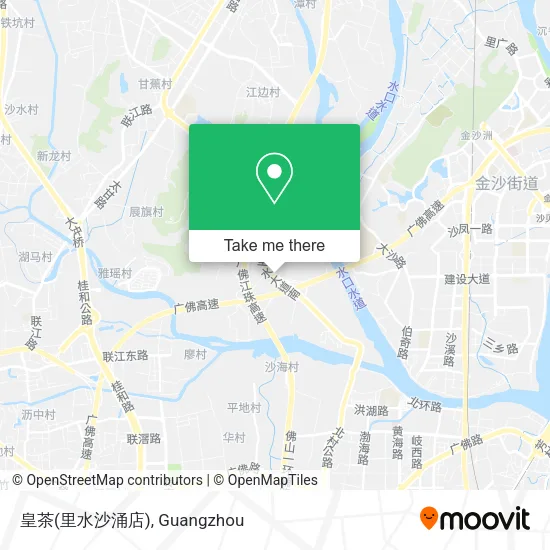 皇茶(里水沙涌店) map