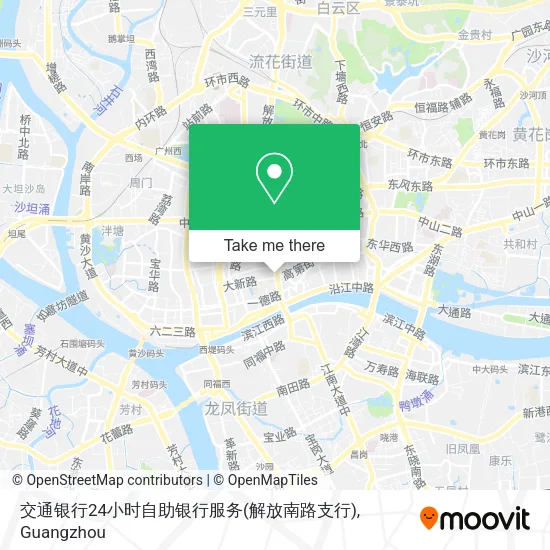 交通银行24小时自助银行服务(解放南路支行) map