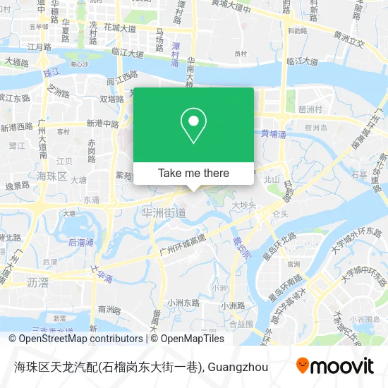海珠区天龙汽配(石榴岗东大街一巷) map
