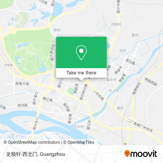 龙顺轩-西北门 map