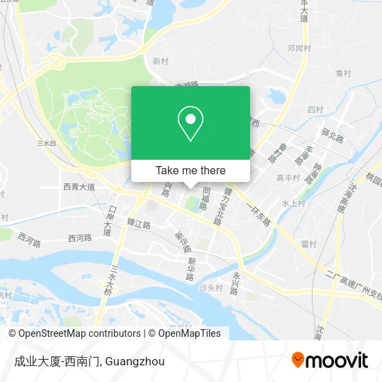 成业大厦-西南门 map