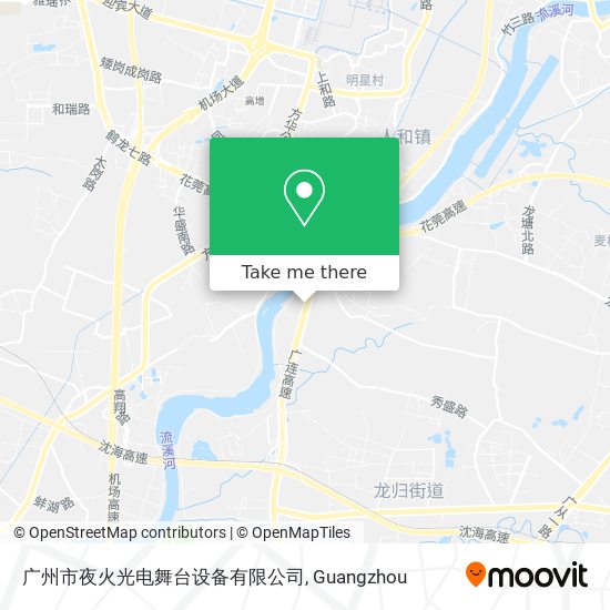 广州市夜火光电舞台设备有限公司 map
