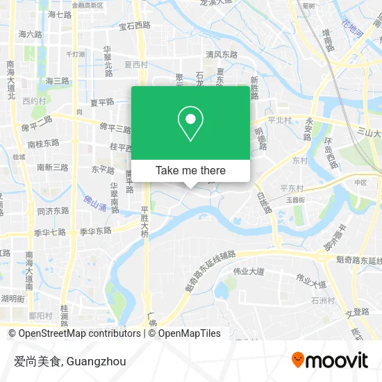 爱尚美食 map
