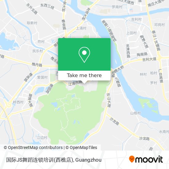 国际JS舞蹈连锁培训(西樵店) map