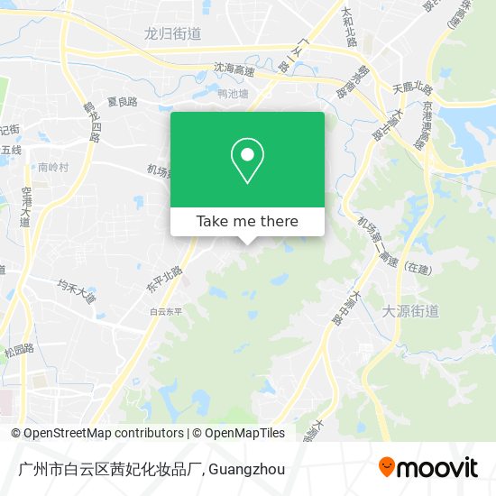 广州市白云区茜妃化妆品厂 map