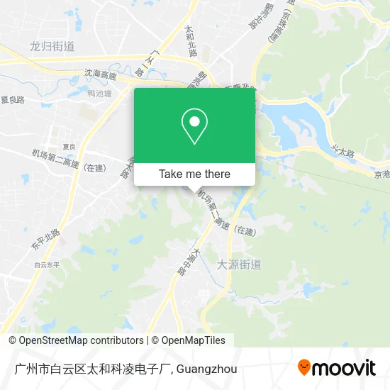 广州市白云区太和科凌电子厂 map