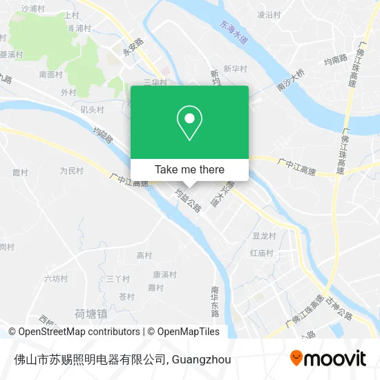 佛山市苏赐照明电器有限公司 map