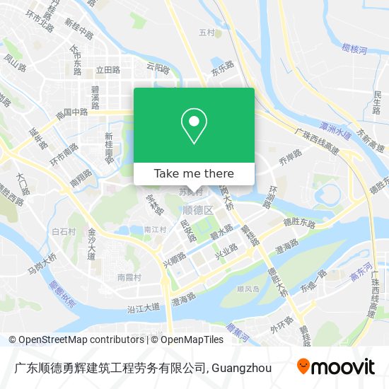 广东顺德勇辉建筑工程劳务有限公司 map
