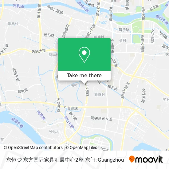 东恒·之东方国际家具汇展中心2座-东门 map