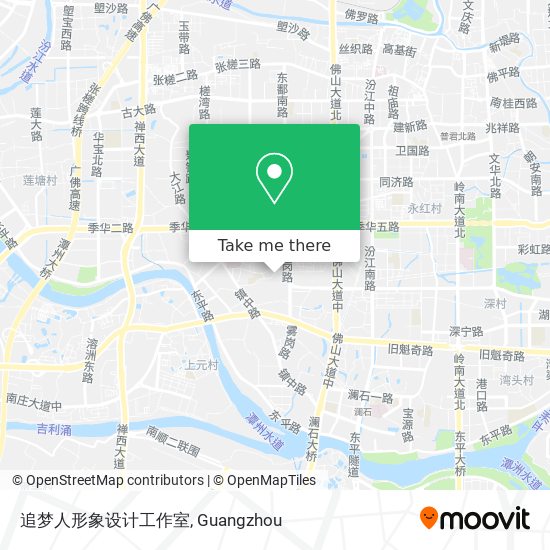 追梦人形象设计工作室 map