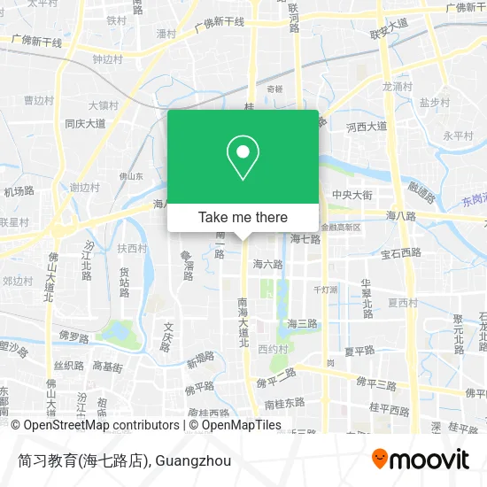 简习教育(海七路店) map