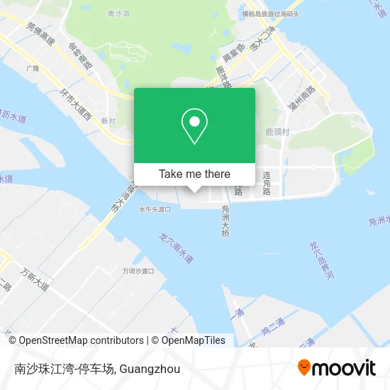 南沙珠江湾-停车场 map