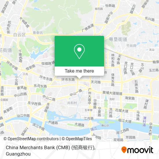 China Merchants Bank (CMB) (招商银行) map