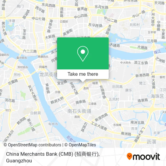 China Merchants Bank (CMB) (招商银行) map