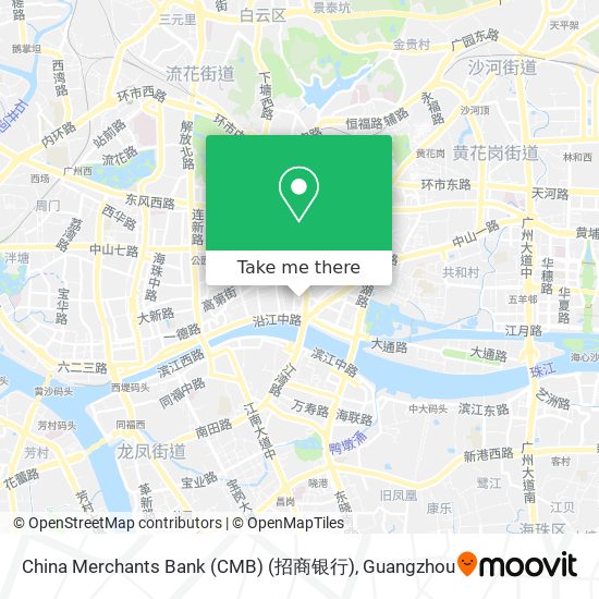 China Merchants Bank (CMB) (招商银行) map