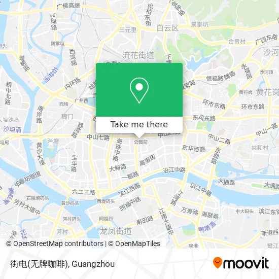 街电(无牌咖啡) map