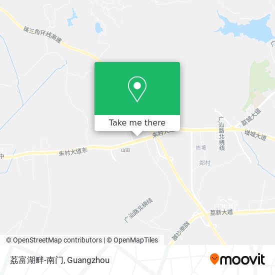 荔富湖畔-南门 map