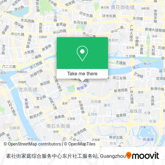 素社街家庭综合服务中心东片社工服务站 map