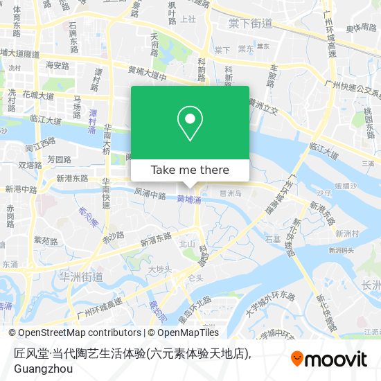 匠风堂·当代陶艺生活体验(六元素体验天地店) map