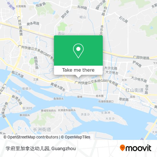 学府里加拿达幼儿园 map