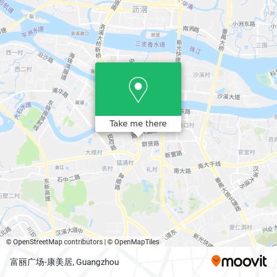 富丽广场-康美居 map