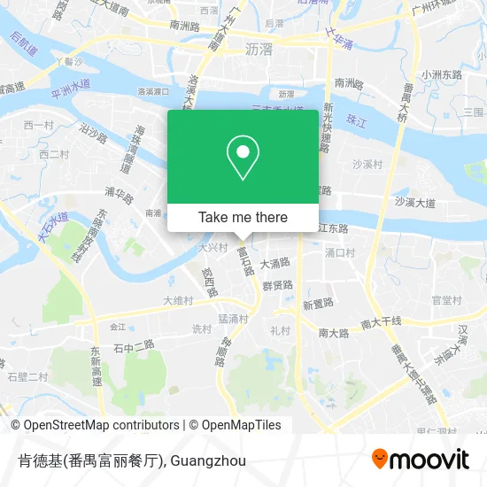 肯德基(番禺富丽餐厅) map