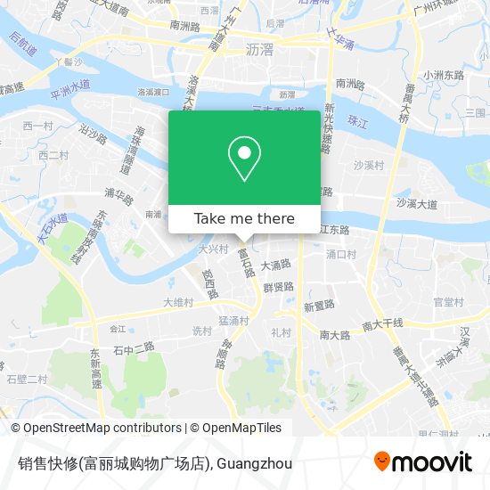 销售快修(富丽城购物广场店) map
