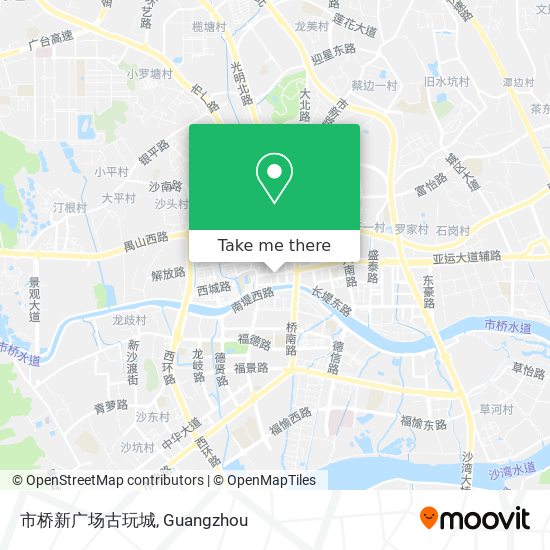 市桥新广场古玩城 map