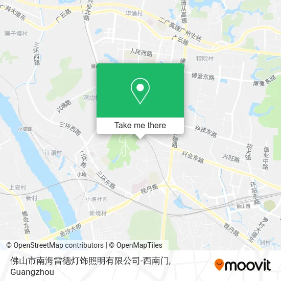 佛山市南海雷德灯饰照明有限公司-西南门 map