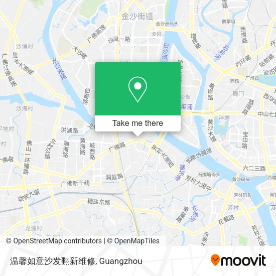 温馨如意沙发翻新维修 map
