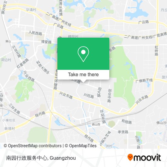南园行政服务中心 map