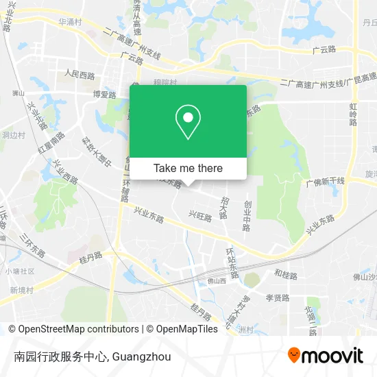 南园行政服务中心 map