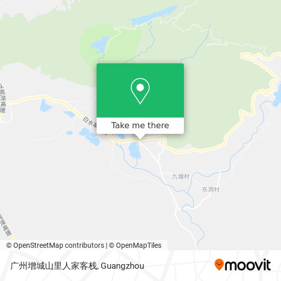 广州增城山里人家客栈 map