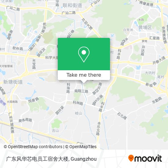 广东风华芯电员工宿舍大楼 map