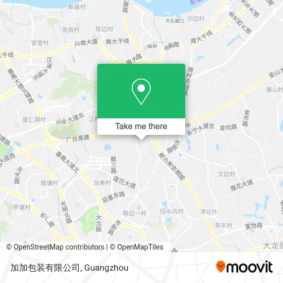 加加包装有限公司 map